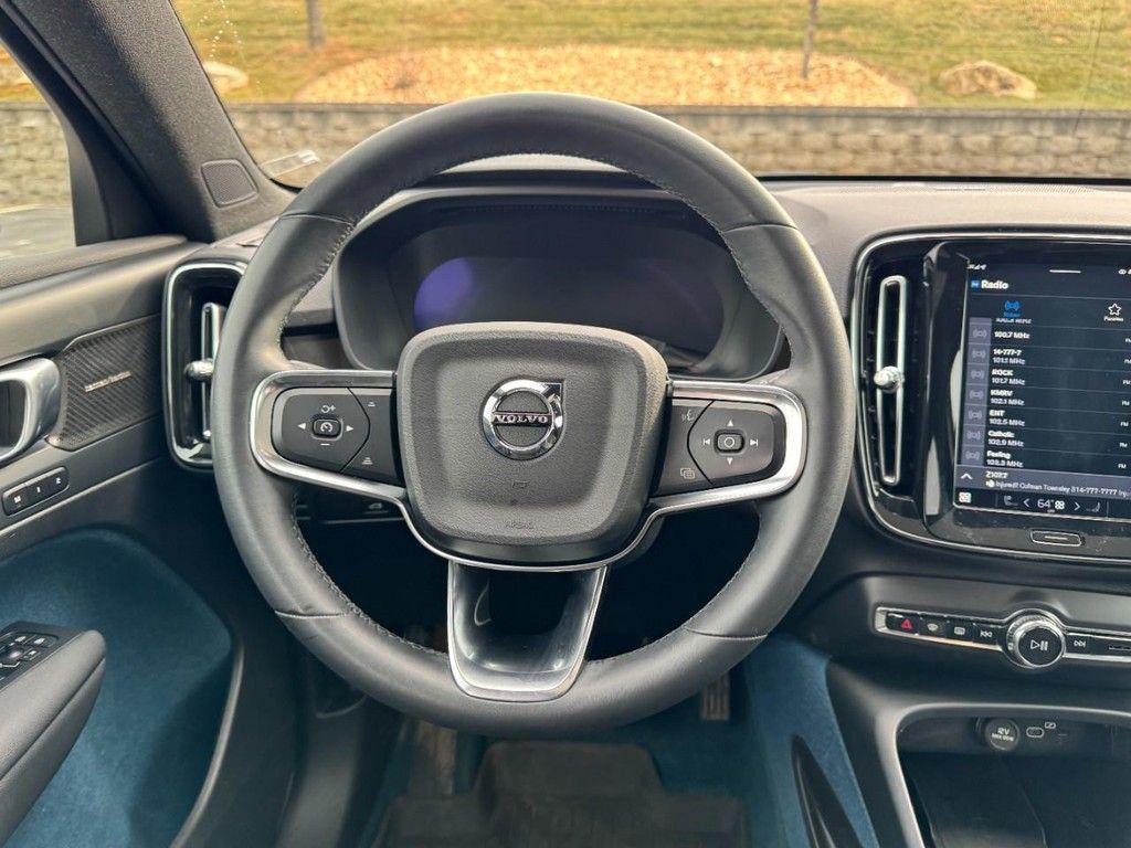 used 2023 Volvo C40 Recharge Pure Electric car, priced at $25,500