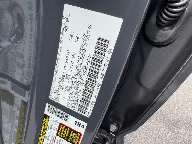 new 2025 Toyota Tacoma car, priced at $46,413