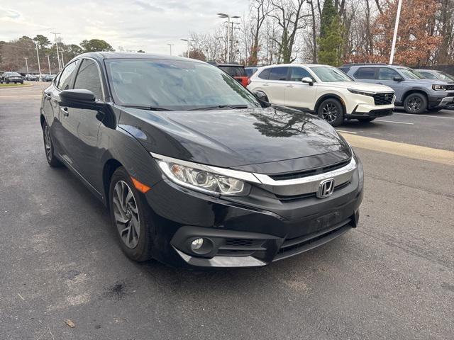 used 2018 Honda Civic car, priced at $17,414