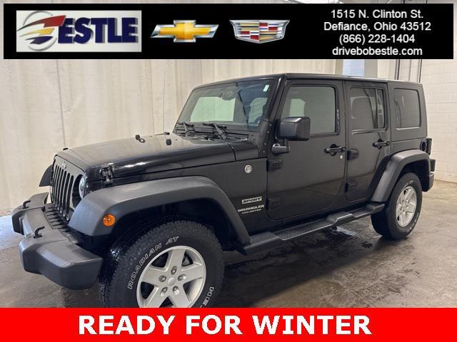 used 2016 Jeep Wrangler Unlimited car, priced at $18,164
