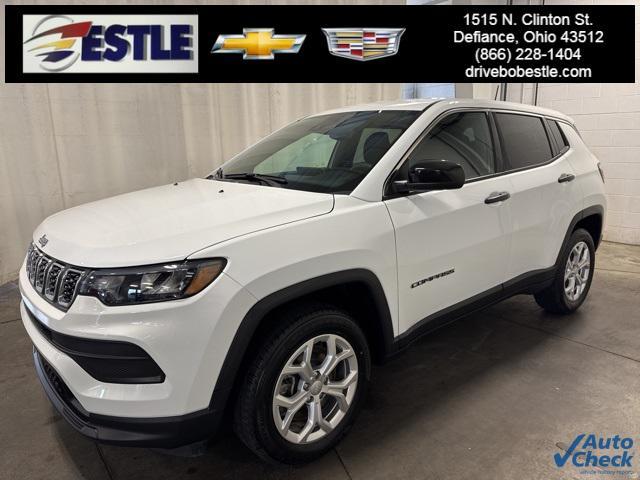 used 2024 Jeep Compass car, priced at $19,600