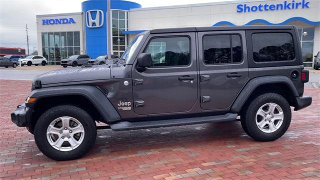 used 2018 Jeep Wrangler Unlimited car, priced at $19,998
