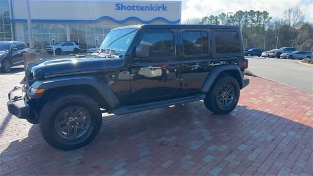 used 2024 Jeep Wrangler car, priced at $34,641