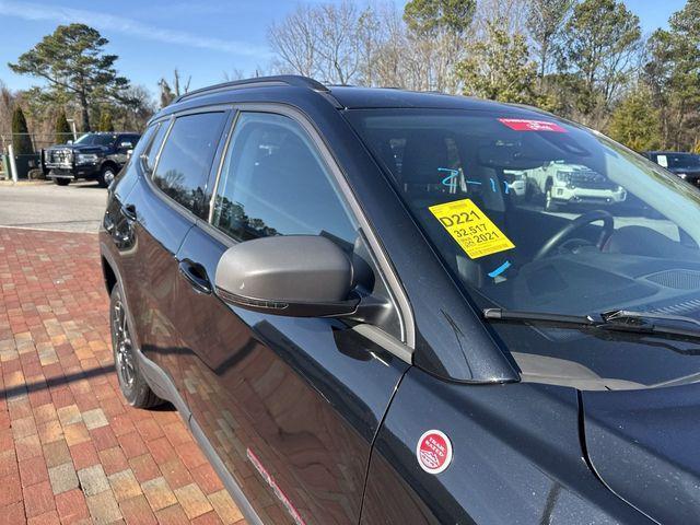 used 2021 Jeep Compass car, priced at $21,347