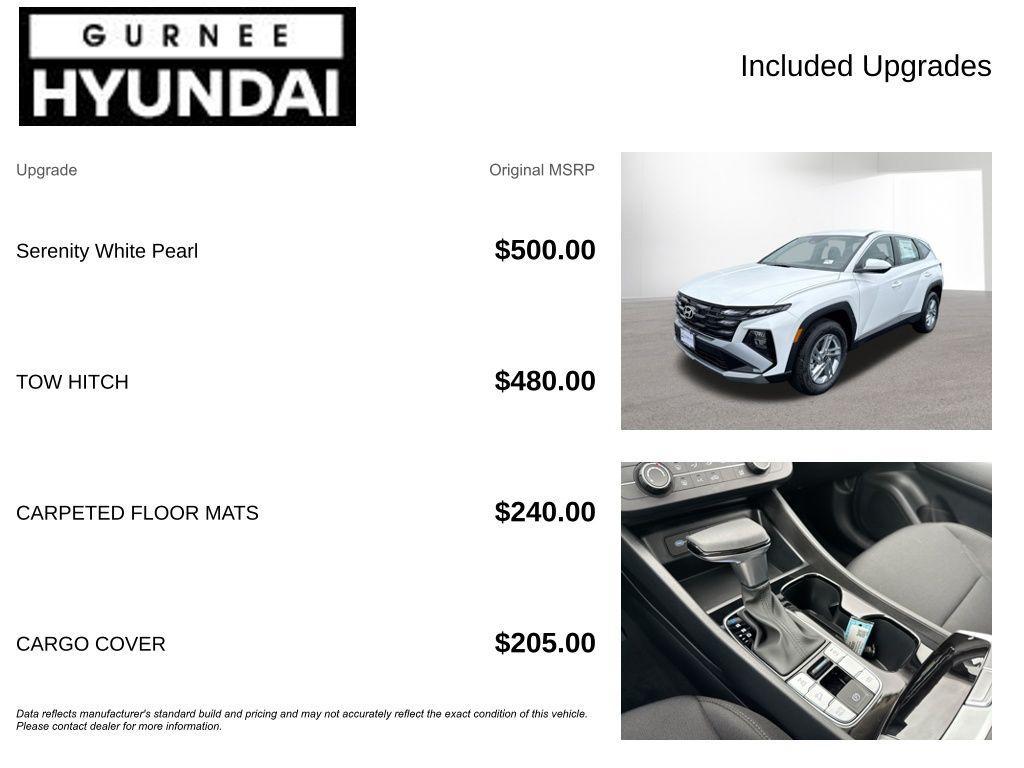 new 2026 Hyundai Tucson car, priced at $31,767