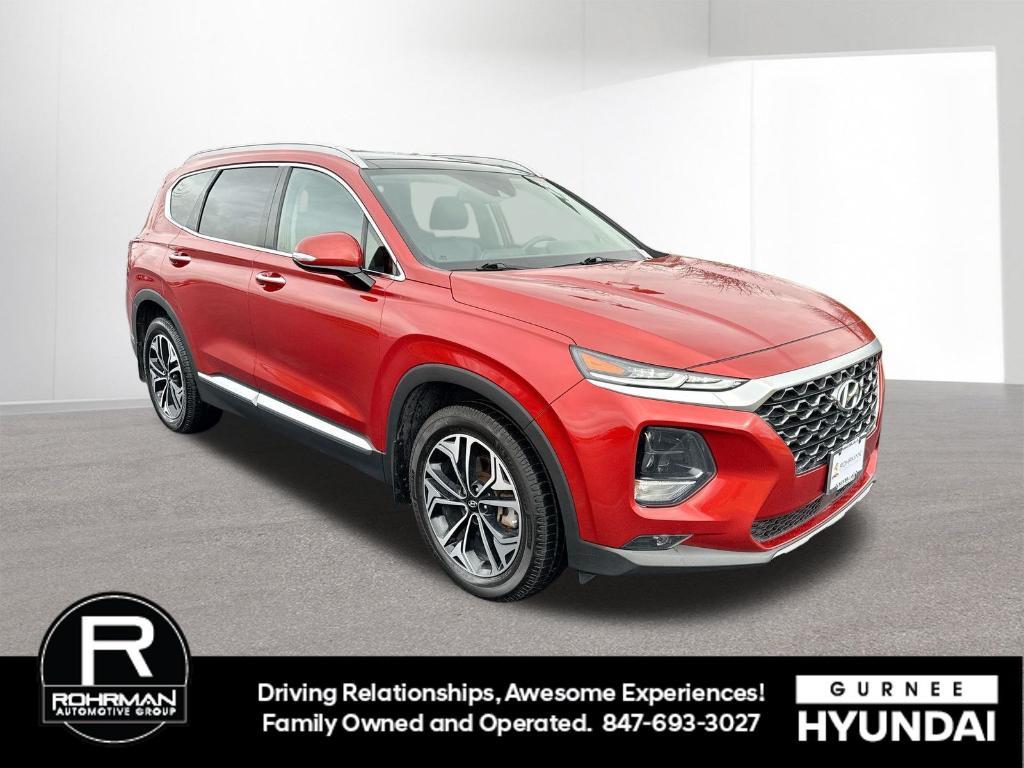 used 2020 Hyundai Santa Fe car, priced at $15,565