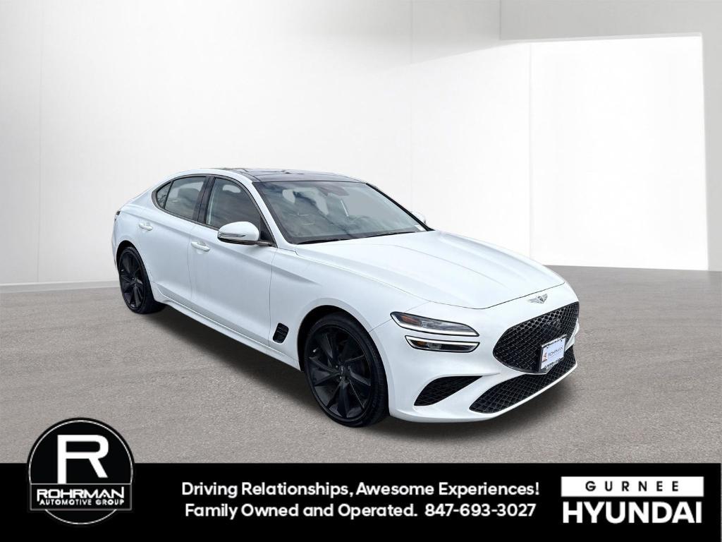 used 2023 Genesis G70 car, priced at $28,599