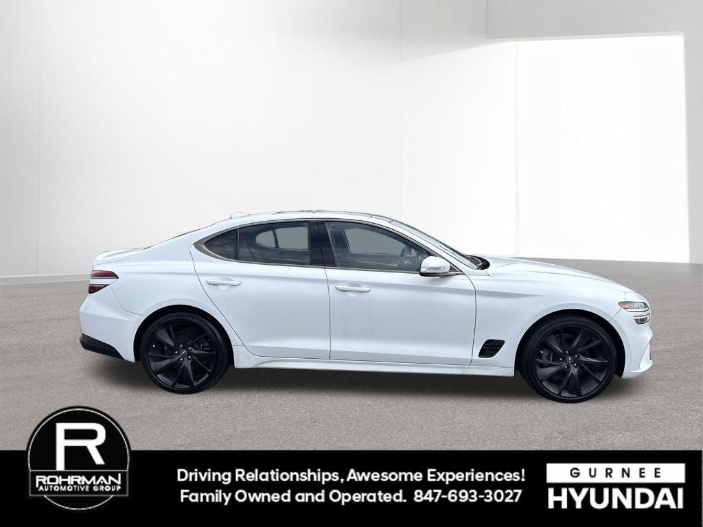 used 2023 Genesis G70 car, priced at $28,599
