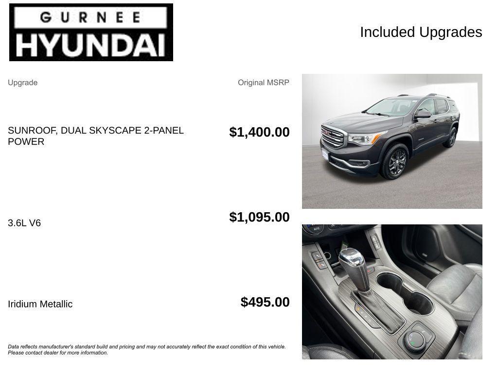 used 2019 GMC Acadia car, priced at $14,784