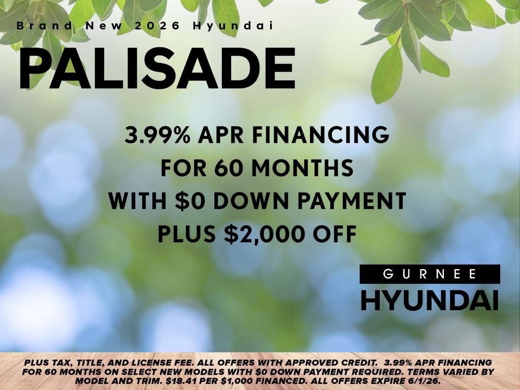 new 2026 Hyundai Palisade car, priced at $49,999