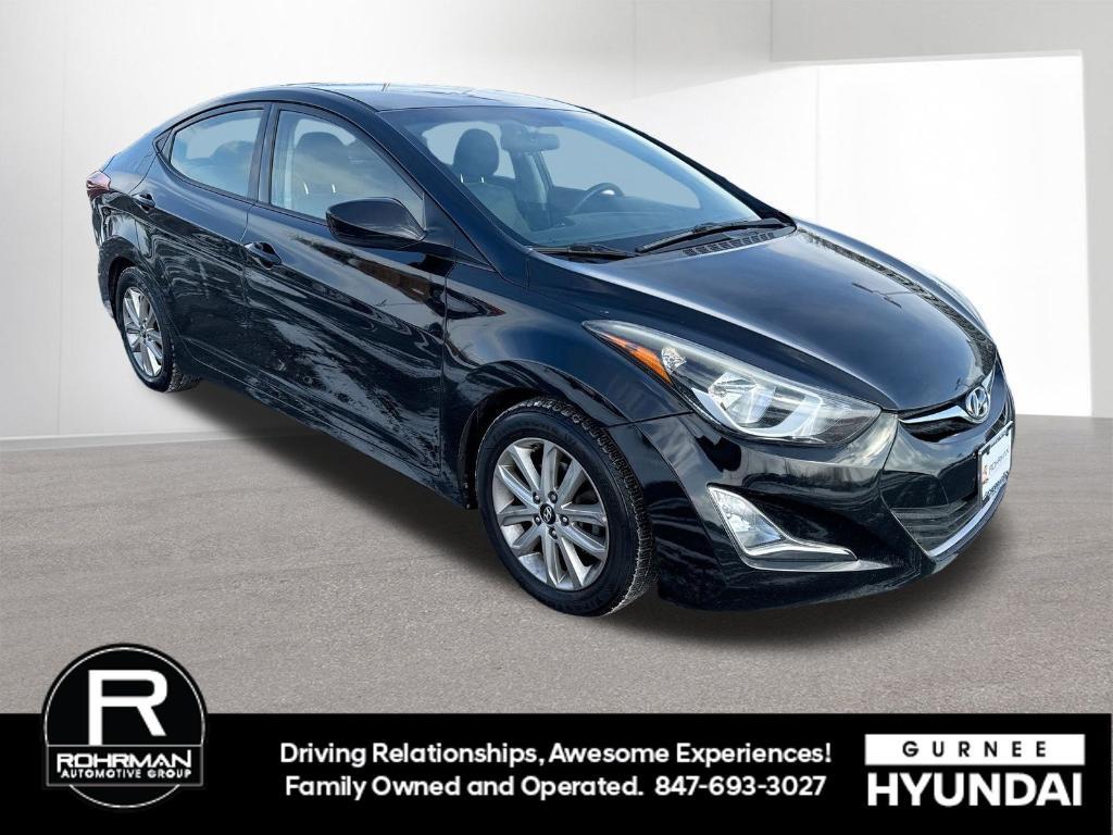 used 2015 Hyundai Elantra car, priced at $5,699