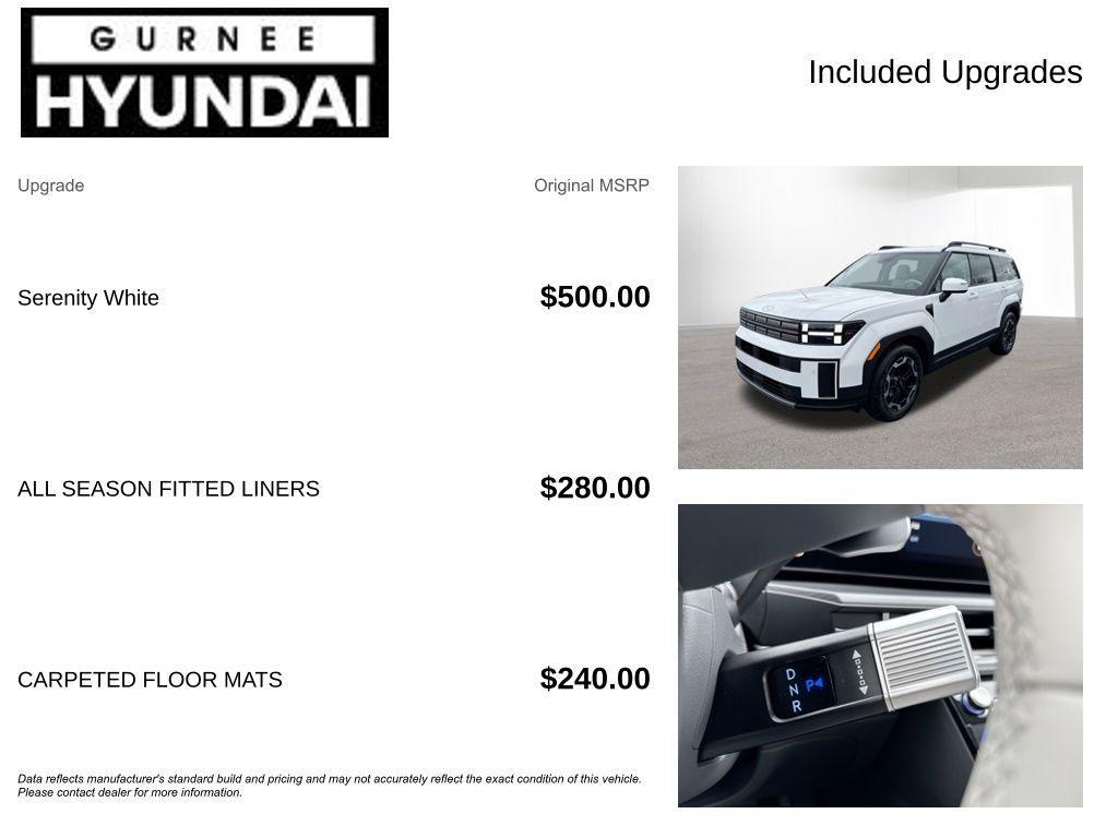 new 2026 Hyundai Santa Fe car, priced at $40,427