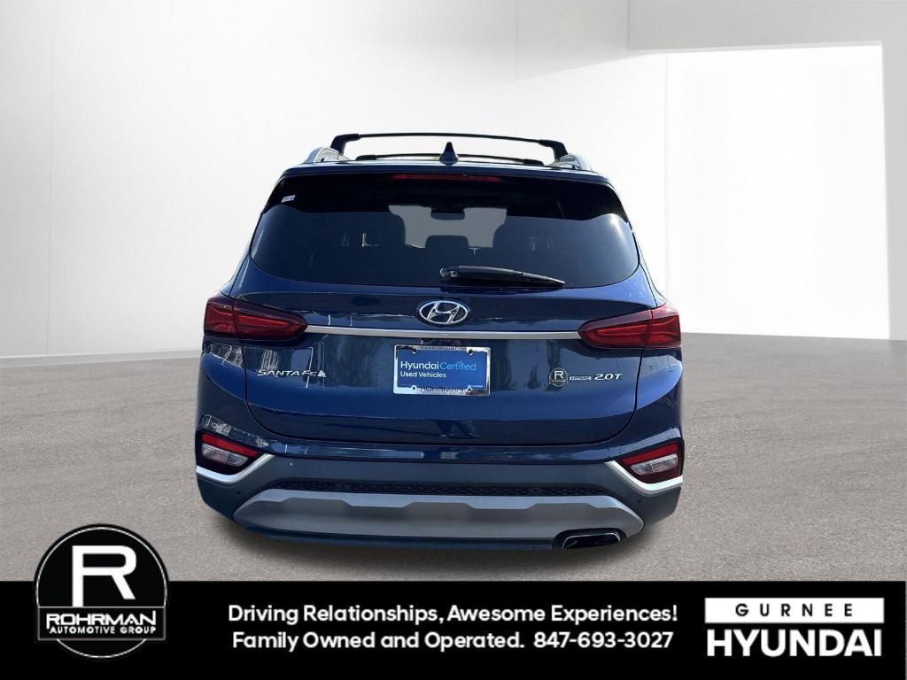 used 2020 Hyundai Santa Fe car, priced at $19,999