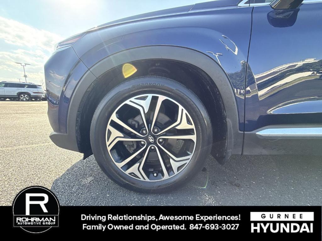 used 2020 Hyundai Santa Fe car, priced at $19,999