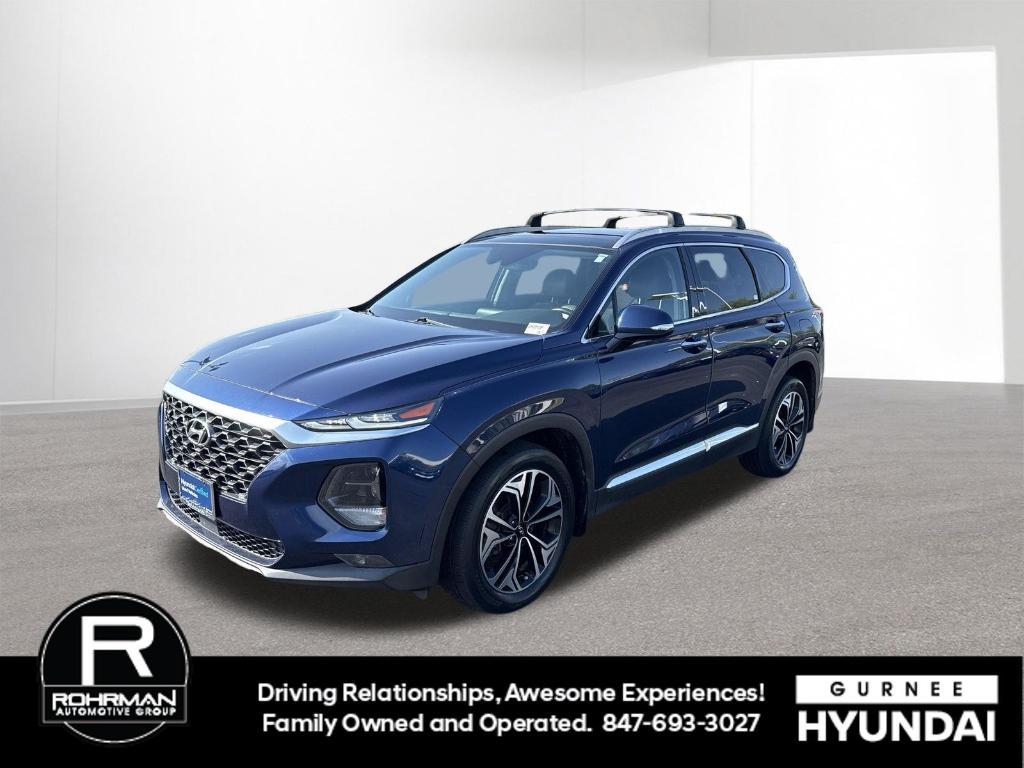 used 2020 Hyundai Santa Fe car, priced at $19,999