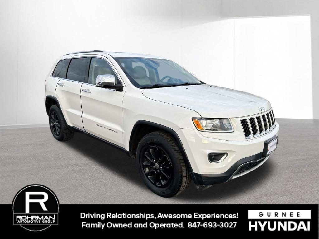 used 2015 Jeep Grand Cherokee car, priced at $13,125