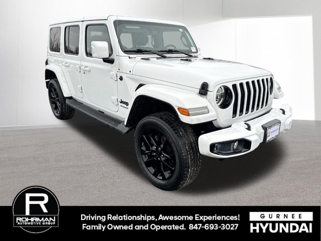 used 2022 Jeep Wrangler Unlimited car, priced at $35,495