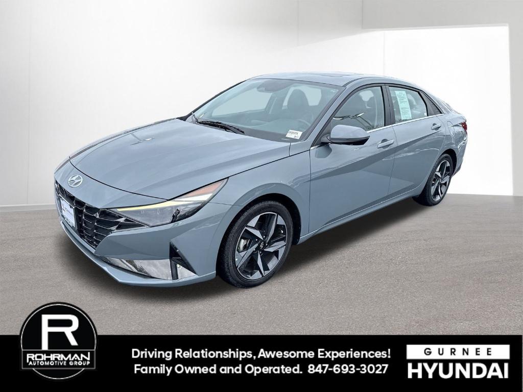 used 2023 Hyundai Elantra car, priced at $16,588