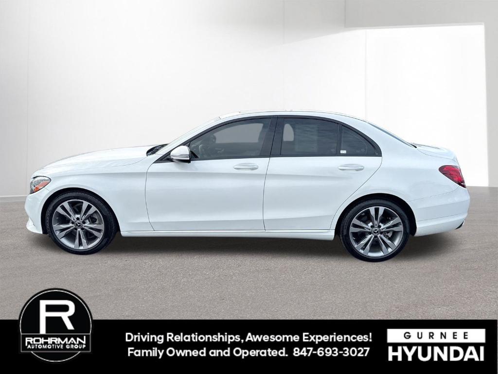 used 2019 Mercedes-Benz C-Class car, priced at $20,645