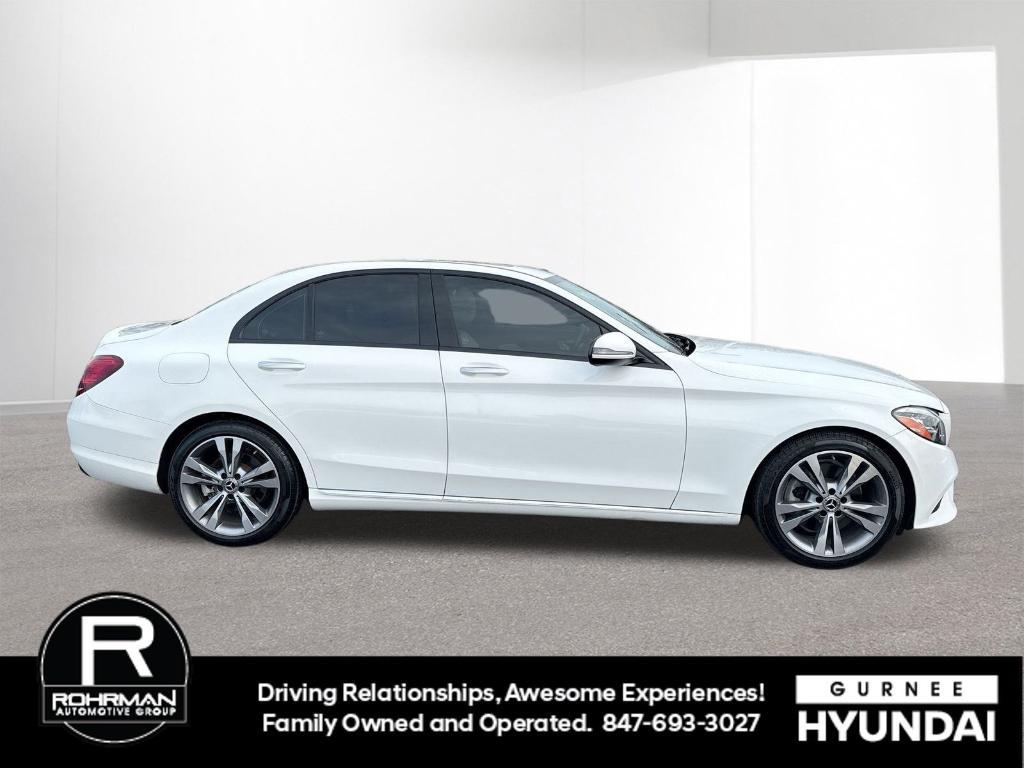 used 2019 Mercedes-Benz C-Class car, priced at $20,645