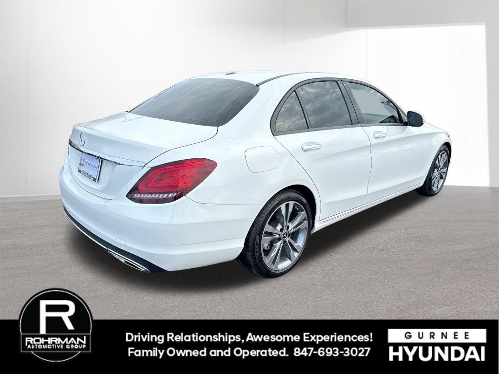 used 2019 Mercedes-Benz C-Class car, priced at $20,645