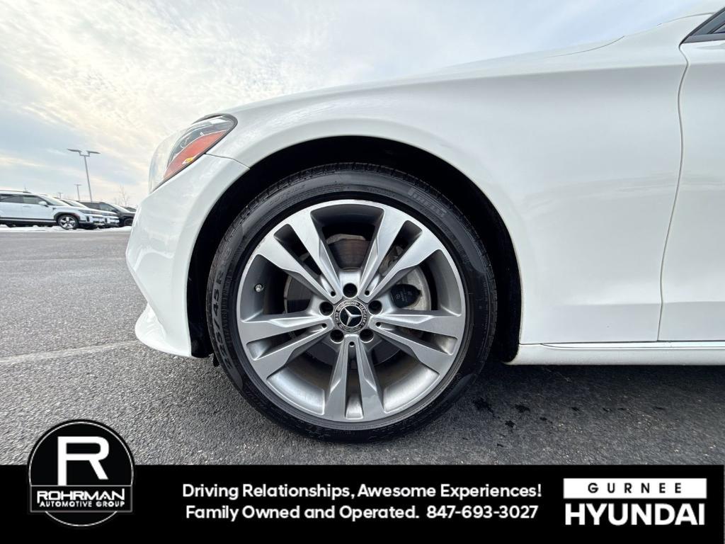 used 2019 Mercedes-Benz C-Class car, priced at $20,645