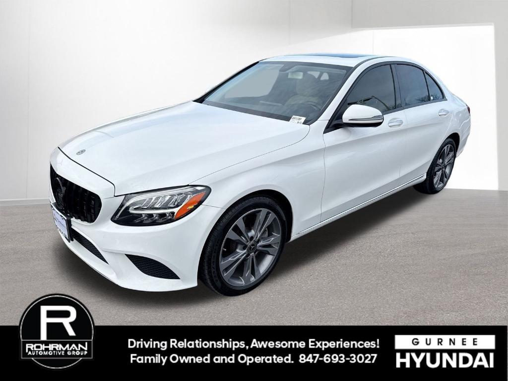 used 2019 Mercedes-Benz C-Class car, priced at $20,645