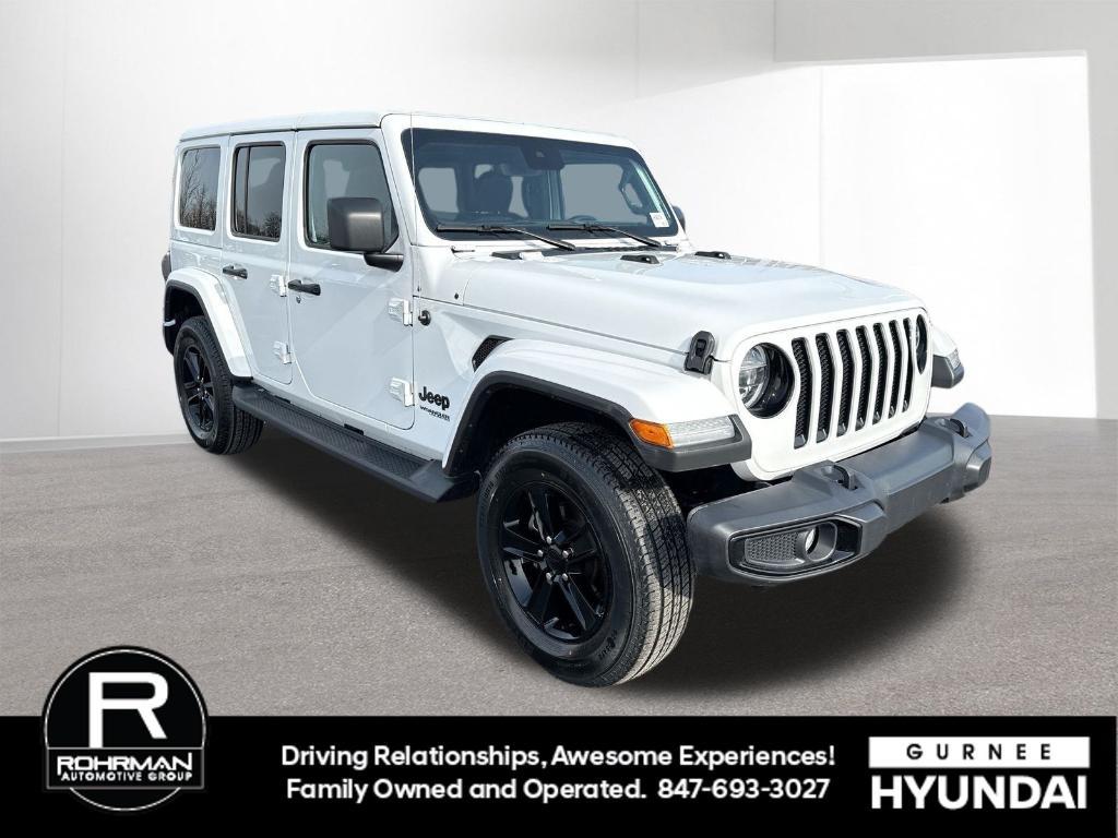 used 2021 Jeep Wrangler Unlimited car, priced at $28,660