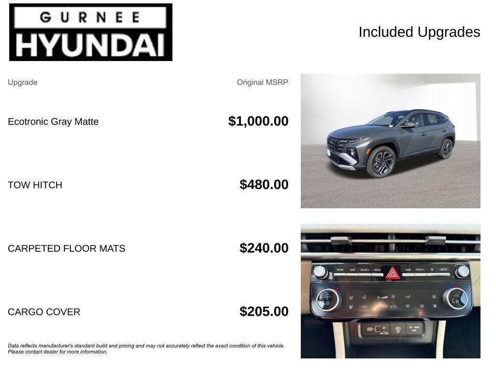 new 2026 Hyundai Tucson car, priced at $42,639