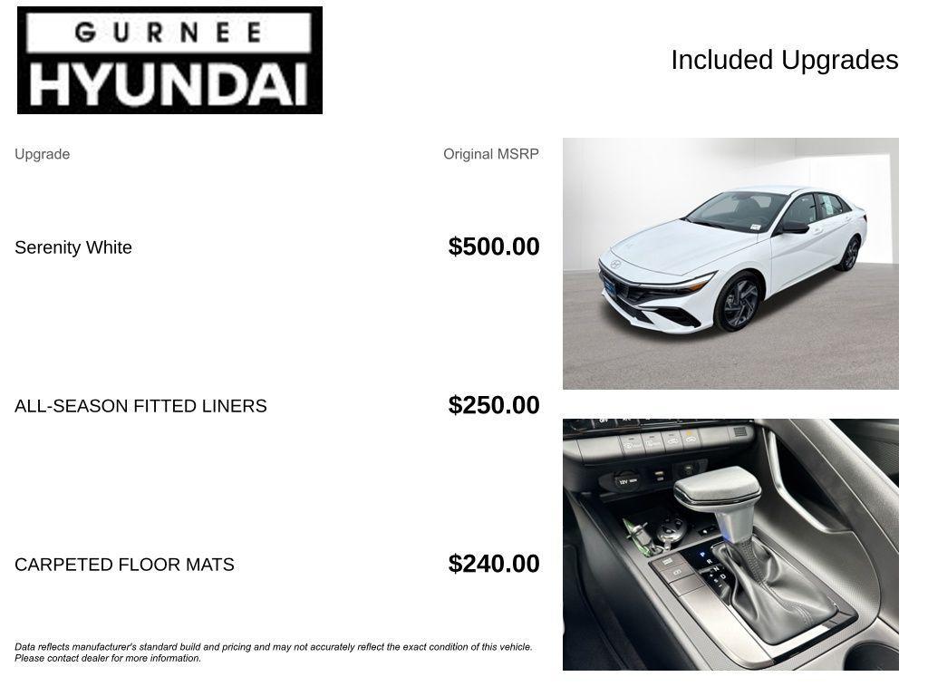 used 2025 Hyundai Elantra car, priced at $19,797