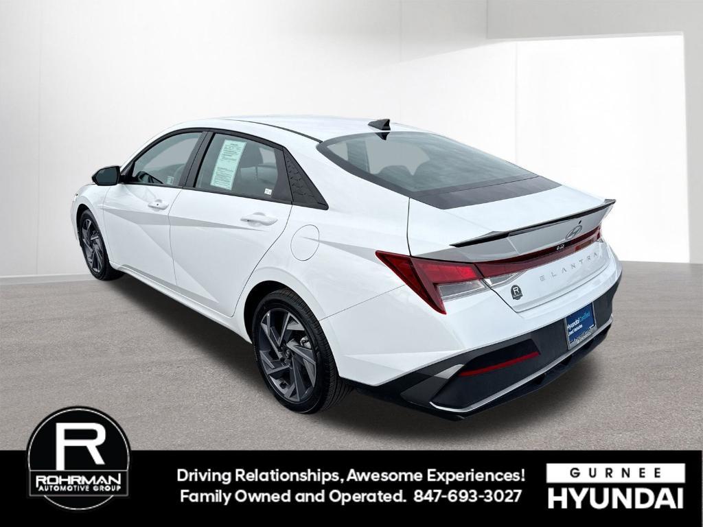 used 2025 Hyundai Elantra car, priced at $19,797