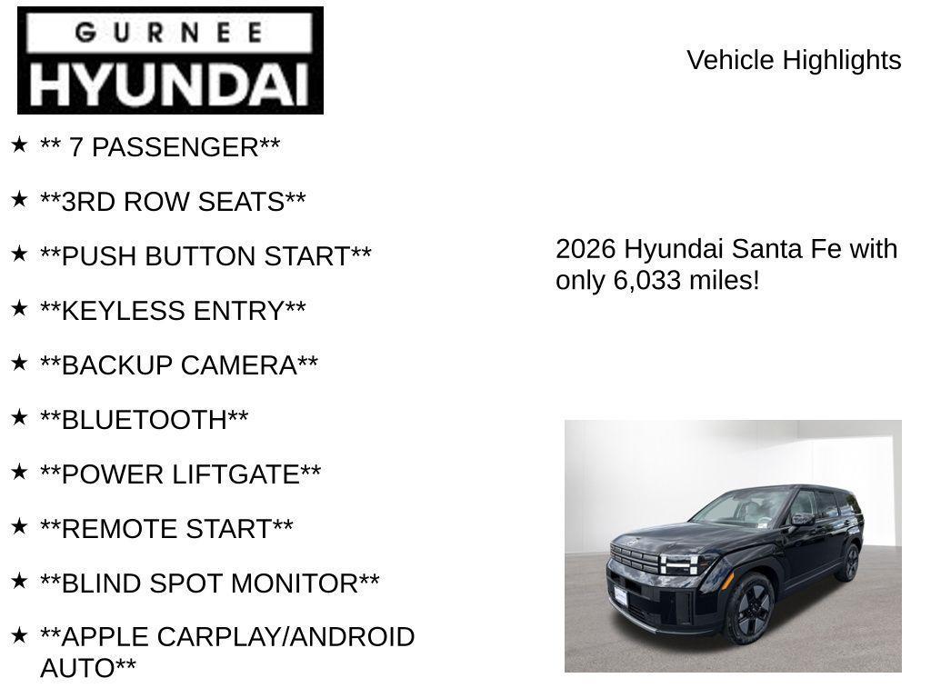 used 2026 Hyundai SANTA FE HEV car, priced at $33,585