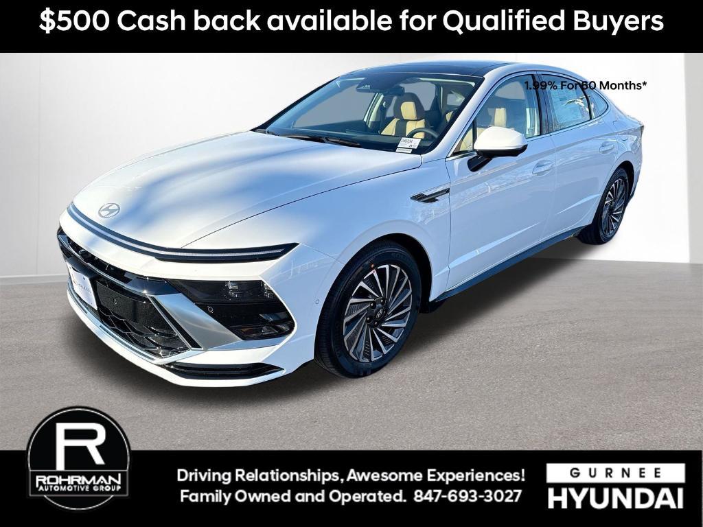 new 2026 Hyundai Sonata Hybrid car, priced at $39,456