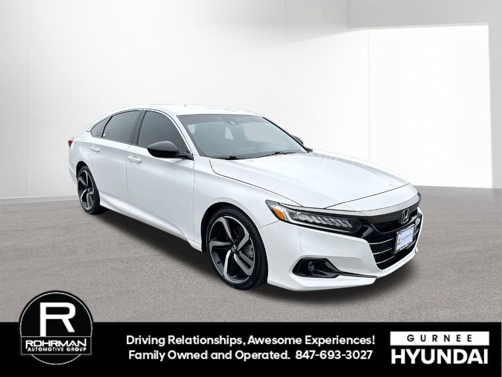 used 2022 Honda Accord car, priced at $22,495