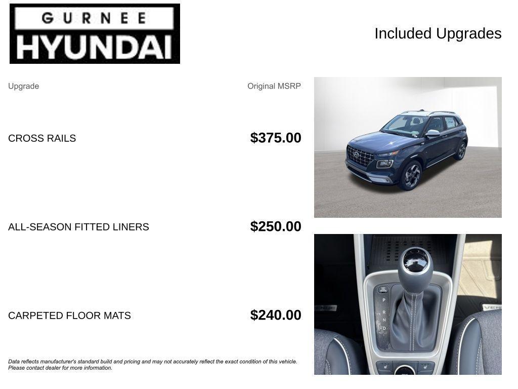 new 2026 Hyundai Venue car, priced at $24,259