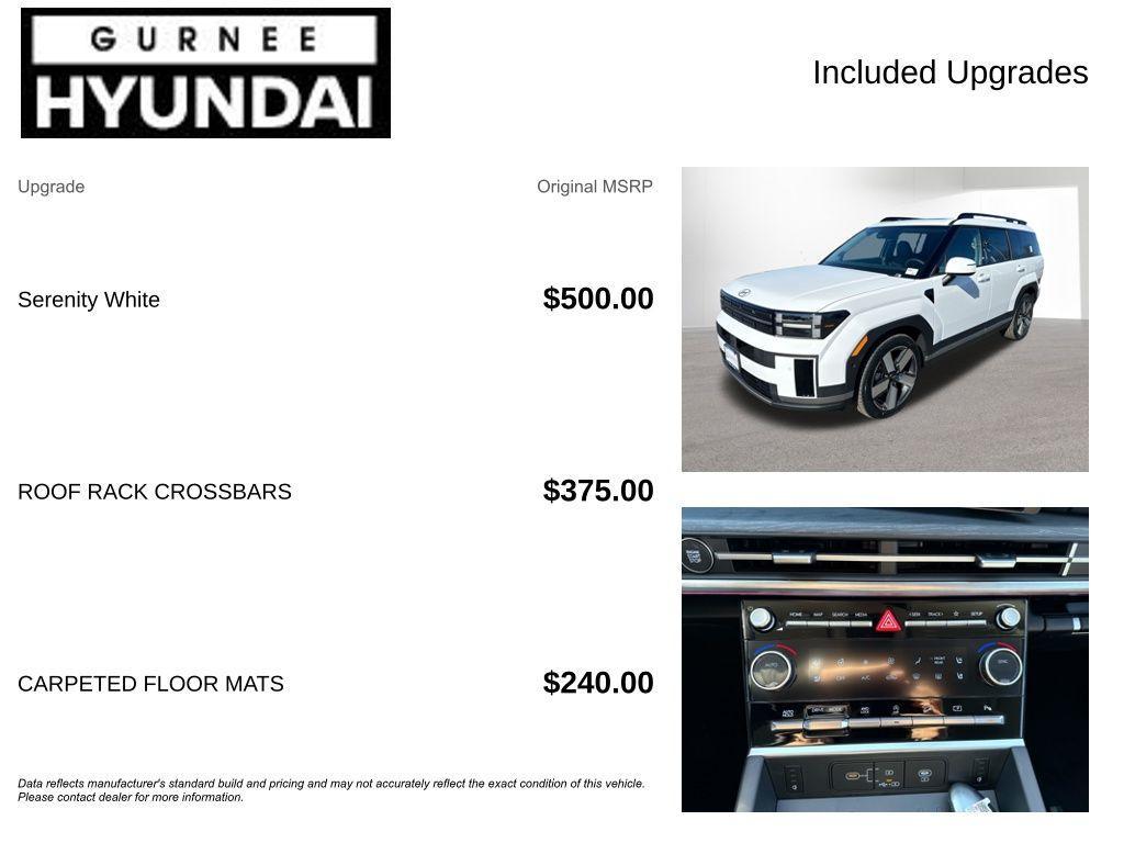 new 2026 Hyundai Santa Fe car, priced at $44,090