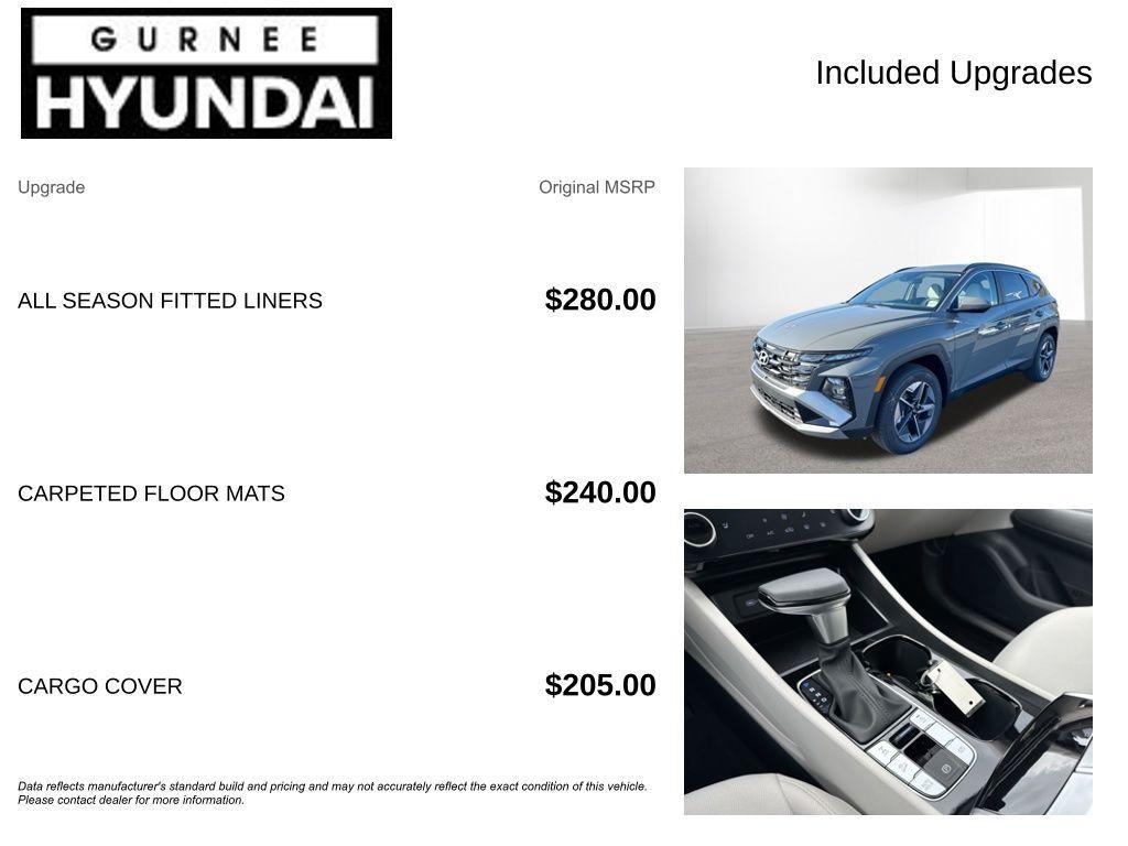 new 2026 Hyundai Tucson car, priced at $33,676