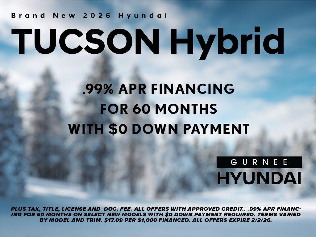 new 2026 Hyundai TUCSON Hybrid car, priced at $43,570