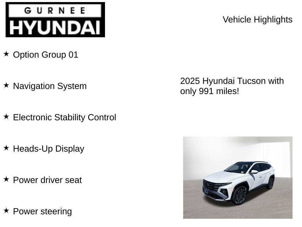used 2025 Hyundai Tucson car, priced at $33,995