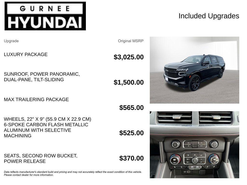 used 2024 Chevrolet Suburban car, priced at $60,999
