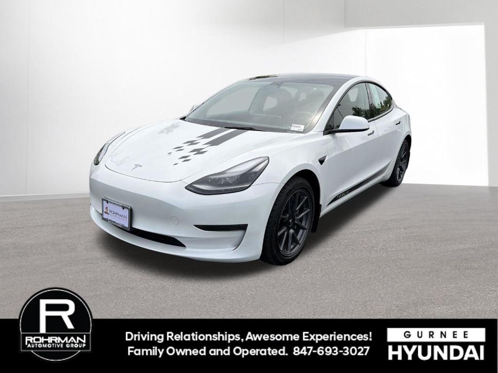 used 2023 Tesla Model 3 car, priced at $25,945