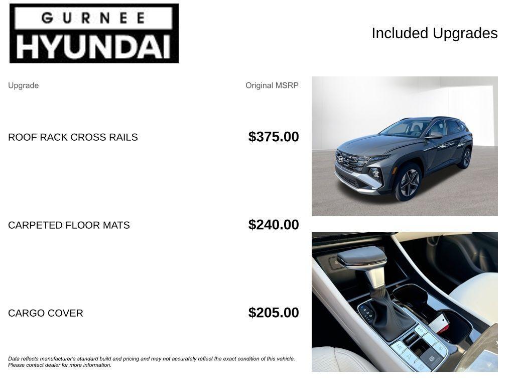 new 2026 Hyundai Tucson car, priced at $36,630