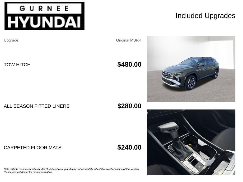 new 2026 Hyundai Tucson car, priced at $31,001