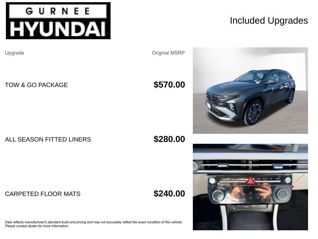 new 2026 Hyundai TUCSON Hybrid car, priced at $43,695