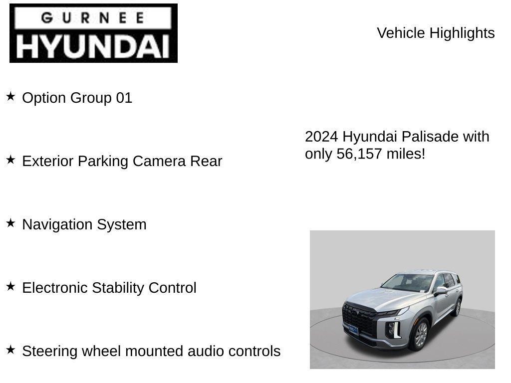 used 2024 Hyundai Palisade car, priced at $32,699