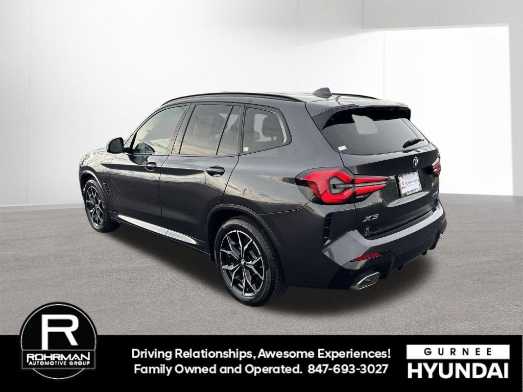 used 2022 BMW X3 car, priced at $27,995