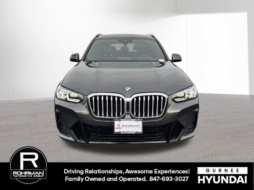 used 2022 BMW X3 car, priced at $27,995