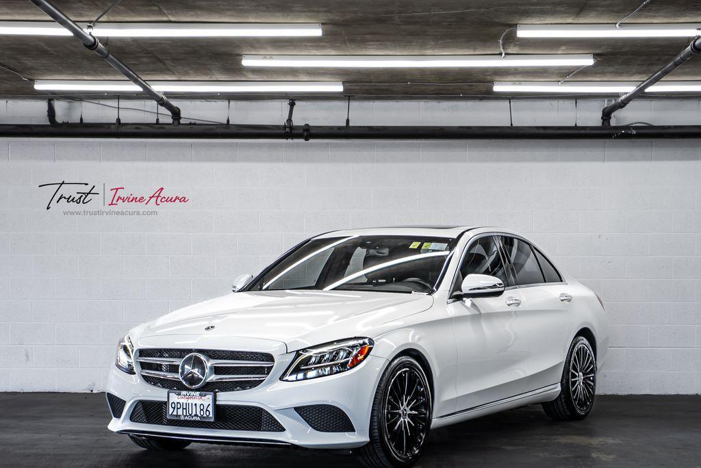 used 2020 Mercedes-Benz C-Class car, priced at $19,999