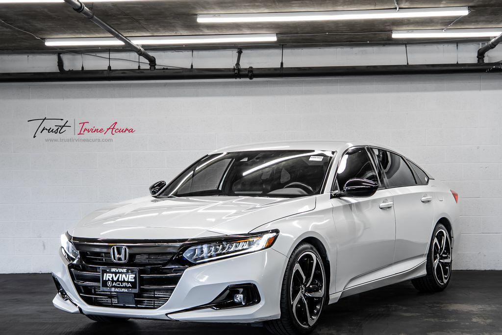 used 2021 Honda Accord car, priced at $23,358