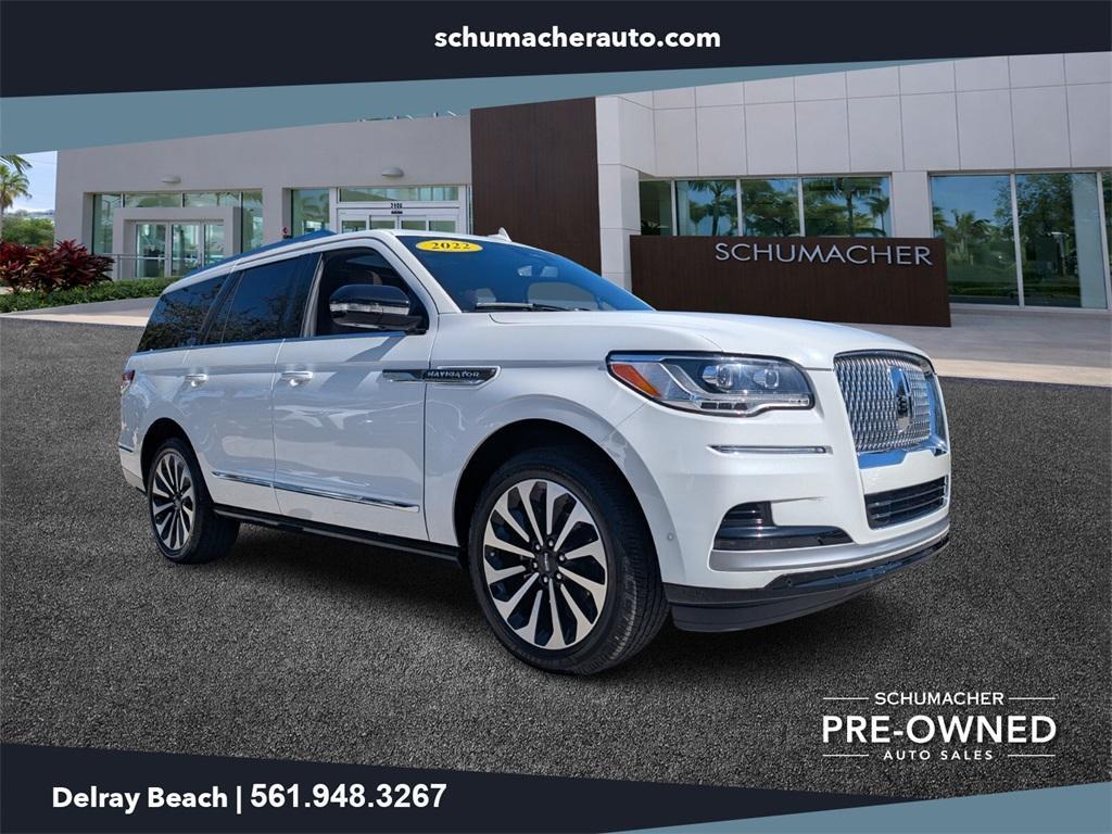 used 2022 Lincoln Navigator car, priced at $50,778
